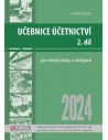 Učebnice je určena především pro studenty třetího ročníku obchodních akademií a středních odborných škol s výukou účetnictví. Navazuje na učebnici Účetnictví 1.díl, kde se studenti seznámili se základy podvojného účetnictví.